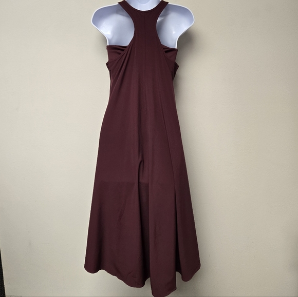 Halara Breezeful Racerback High Low Flowy Midi Dress Amaranth XS - Picture 7 of 14